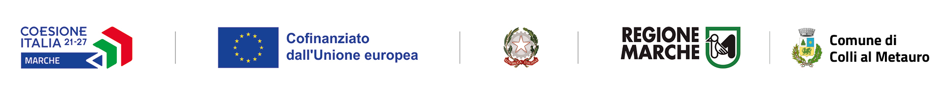 Territori spiegati in Viaggio nei borghi di Colli al Metauro - CUP J51C24000420004 - Questo intervento è stato realizzato con il contributo di 45.000€ dell’Unione europea Bando POR FESR Marche 2021-2027 - Asse 1 - Azione 1.2.2 - Int. 1.2.2.2 Bando per “Servizi digitali integrati”